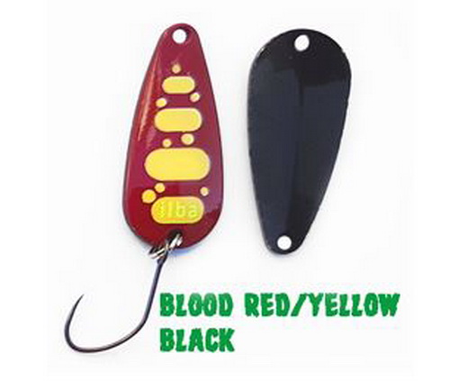CUILLER SNAKE BLOOD RED YELLOW / BLACK (30mm - 3.2 gr)
