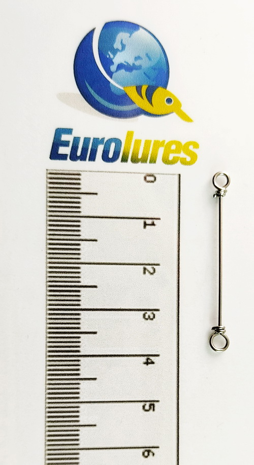 EUROLURES RALLONGE INOX 40 mm (x 10)