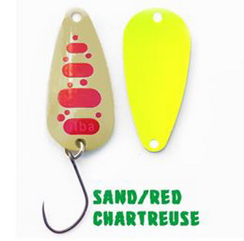 CUILLER SNAKE SAND RED / CHARTREUSE (23mm - 1.2 gr)