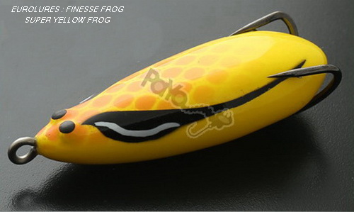 PAYO FINESSE FROG SUPER YELLOW FROG (60mm)