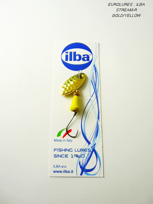 ILBA STREAM-R GOLD/YELLOW (Sz 2 - Hameçon simple)