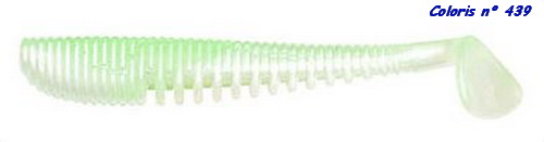 AWARUNA SHAD 4.0 inch (Coloris 439 - Sea Green Pearl)