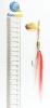 EUROLURES "SAMARA" modèle MK2 "STREAMER" BLOOD FRENCH BLADE GOLD N°3
