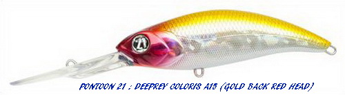 DEEPREY 105F DR A15 GOLD BACK RED HEAD