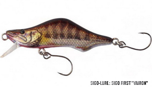 SICO LURE SICO FIRST 53 "VAIRON" (modèle suspending)