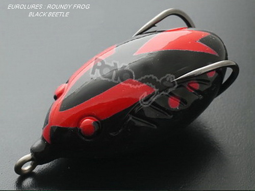 PAYO ROUNDY FROG BLACK BEETLE (50mm)