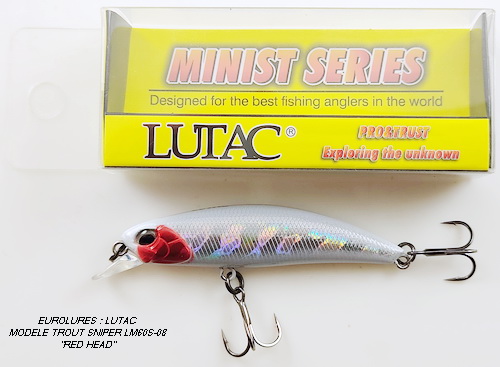 LUTAC TROUT LM60S-08 RED HEAD