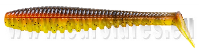 PONTOON 21 AWARUNA DUN 5.5 inch (Coloris 3311 - Green Pumpkin Tomato Chartreuse Pepper)