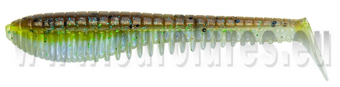 PONTOON 21 AWARUNA EVO 5.0 inch (Coloris 2308 - Pumpkin Flash Chart Pearl Blue Belly)