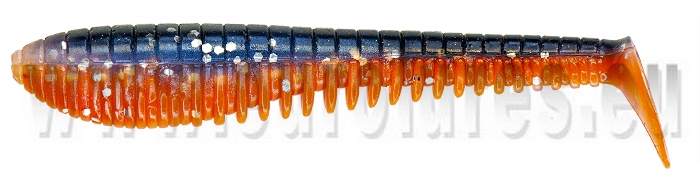 PONTOON 21 AWARUNA EVO 5.0 inch (Coloris 1304 - Smoke Brown Blue Carrot Belly)