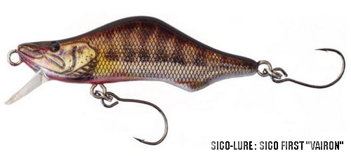 SICO LURE SICO FIRST 68 "VAIRON" (modèle suspending)