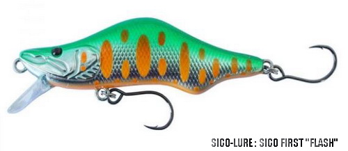 SICO LURE SICO FIRST 68 "FLASH" (modèle suspending)