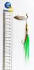 EUROLURES "SAMARA" modèle MK1 "STREAMER" GREEN AND WHITE WILLOW SILVER N°4