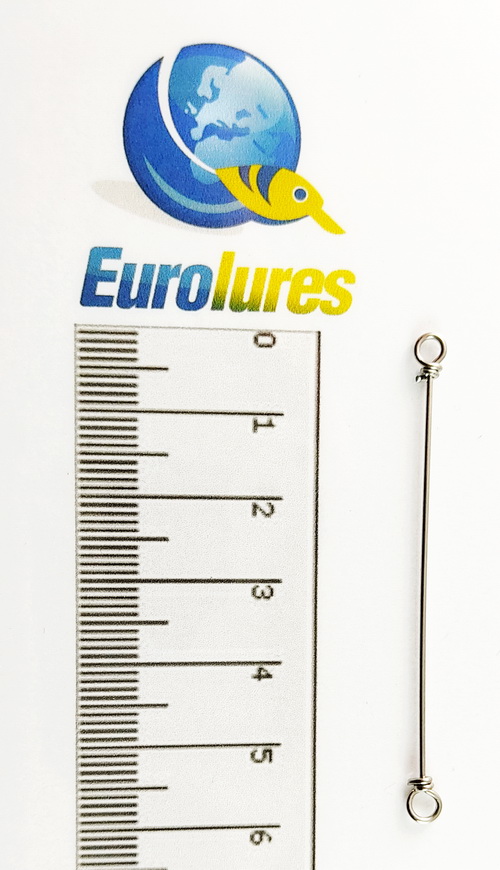 EUROLURES RALLONGE INOX 60 mm (x 10)
