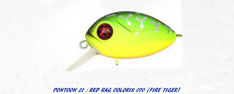 RED RAG 36F-MDR 070 FIRE TIGER